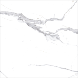 Керамогранит Ceradim Calacatta Splendid Silver белый матовый 60x60 см