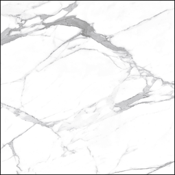 Керамогранит Ceradim Carrara Terrific Silver белый 60x60 см