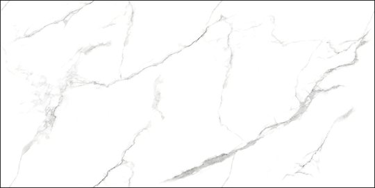 Керамогранит Ceradim Statuario Wonderful белый 60x120 см