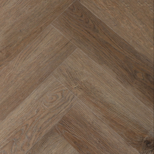 Виниловая SPC планка Елочка Royce Respect Дуб Юкона R2028