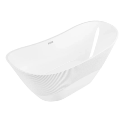 Ванна акриловая отдельностоящая Grossman Galaxy GR-2104 170x75 ребристая
