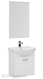 Комплект мебели для ванной Aquanet Ирис 60 белый