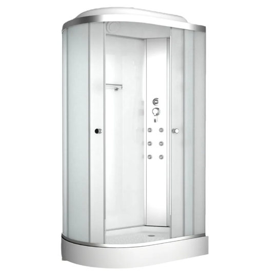 Душевая кабина Oda BST-8037A matt-L/R 120х80х215 матовое стекло