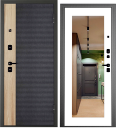 Входная дверь Промет Лайн Фьюжн зеркало