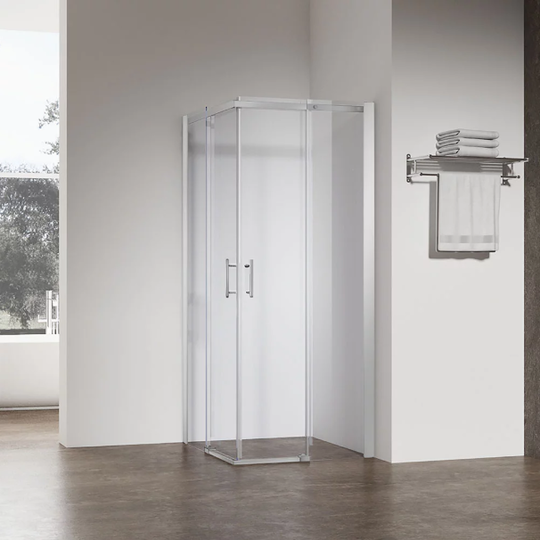 Душевой уголок Veconi RV-50CH 100x80x195 прозрачное стекло