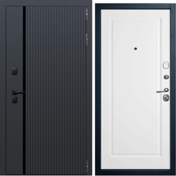 Входная дверь VFD Line Антрацит/Glanta Ice