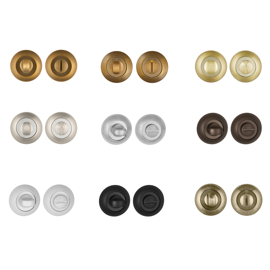 Завертка Punto BK6.R.TL54 круглая в цвет ручки