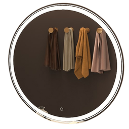 Зеркало Azario Olivia 80 влагостойкое c подсветкой