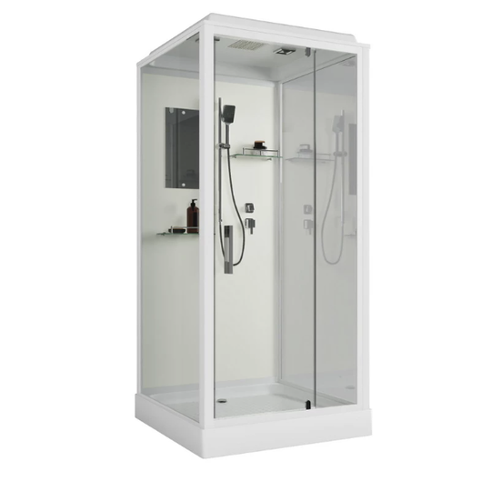 Душевая кабина Niagara Standart ST100/15Q 100х100х215 белый профиль